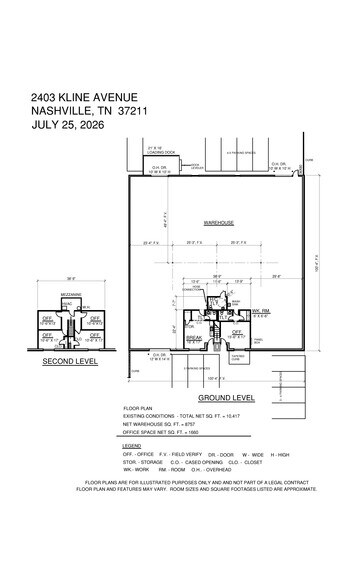 More Photos Of 2403 Kline Ave, Nashville Warehouse For Lease