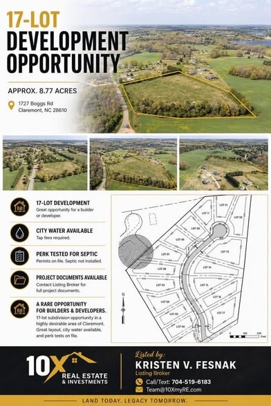 Primary Photo Of 1727 Boggs rd, Claremont Land For Sale