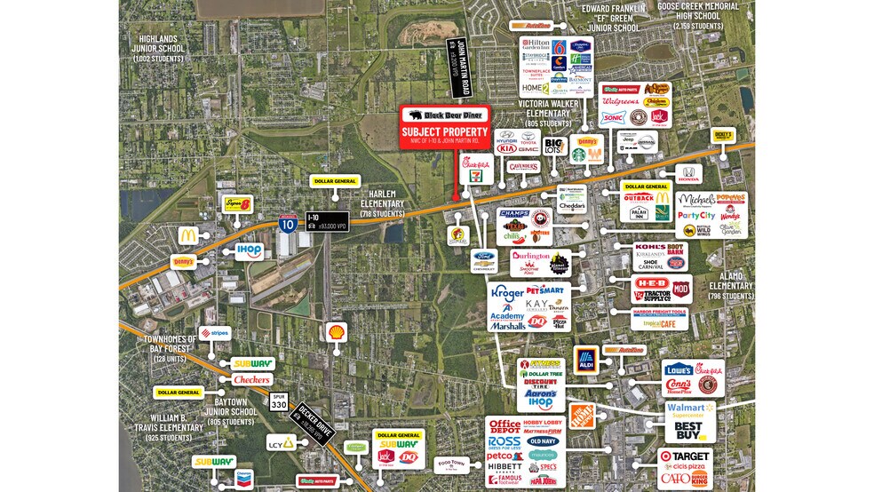 More Photos Of NWC of I-10 & John Martin rd, Baytown Restaurant For Sale