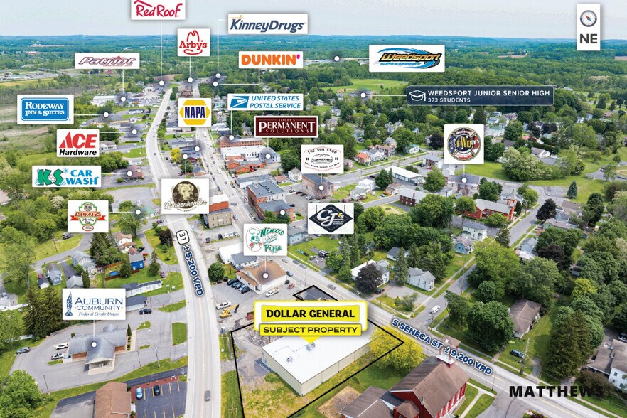 More Photos Of 8879 Seneca st, Weedsport Storefront Retail Office For Sale