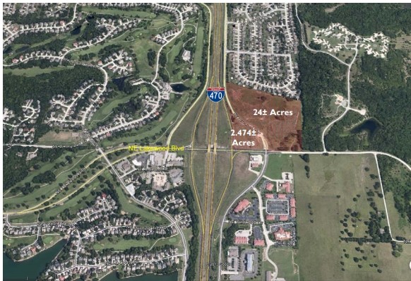 Primary Photo Of I-470 & Lakewood Blvd, Lees Summit Land For Lease