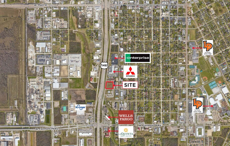 More Photos Of SH 146 & West G Street, La Porte Land For Sale