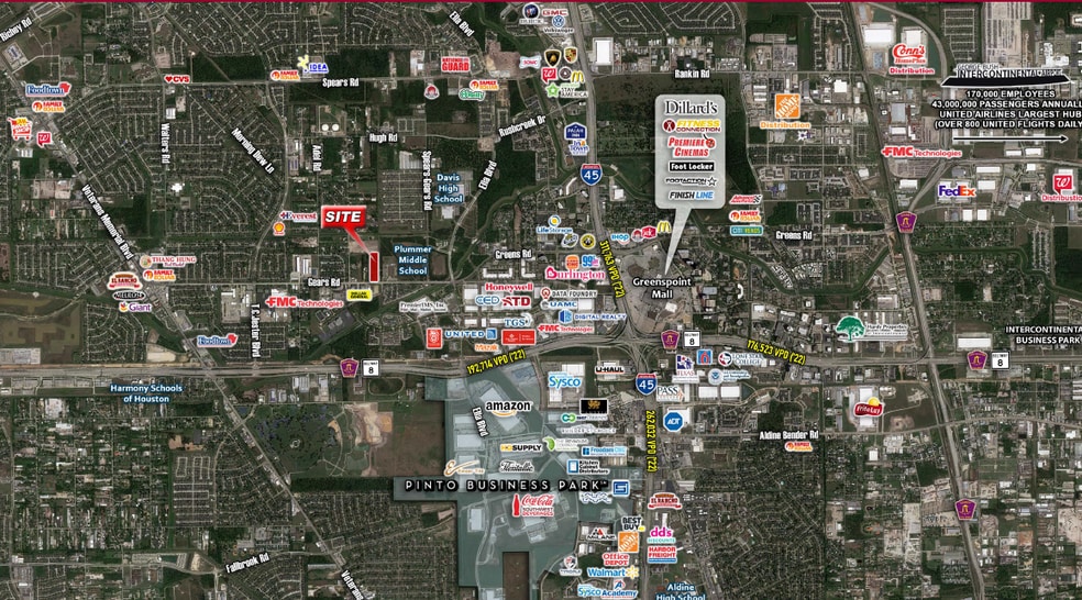 More Photos Of 1402 Gears rd, Houston Land For Sale