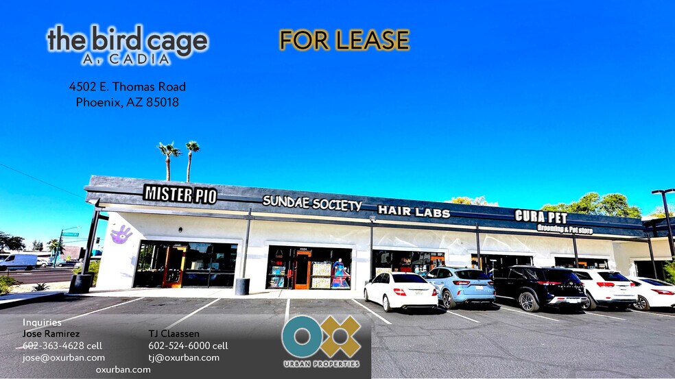 More Photos Of 4502-4528 E Thomas Rd, Phoenix Unknown For Lease