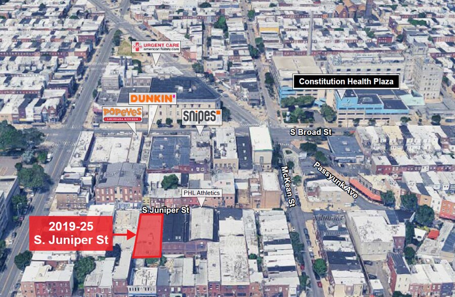 More Photos Of 2019-2025 S Juniper St, Philadelphia General Retail For Sale