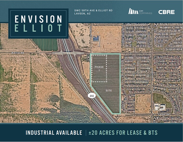 Primary Photo Of SWC 59th & Elliot Rd, Laveen Land For Lease