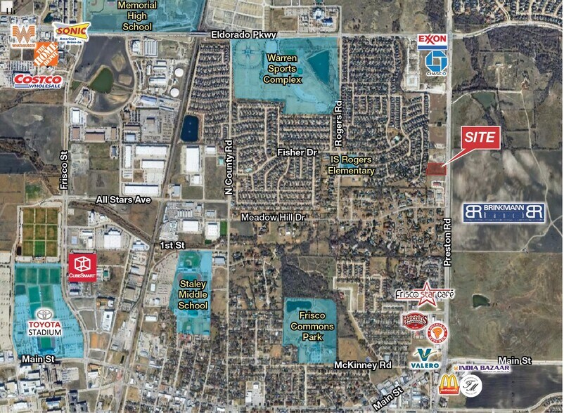 More Photos Of Preston Rd @ FM 3537, Frisco Land For Sale