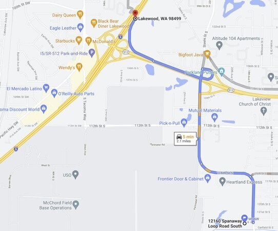 More Photos Of 12160 Spanaway Loop Rd S, Tacoma Contractor Storage Yard For Lease