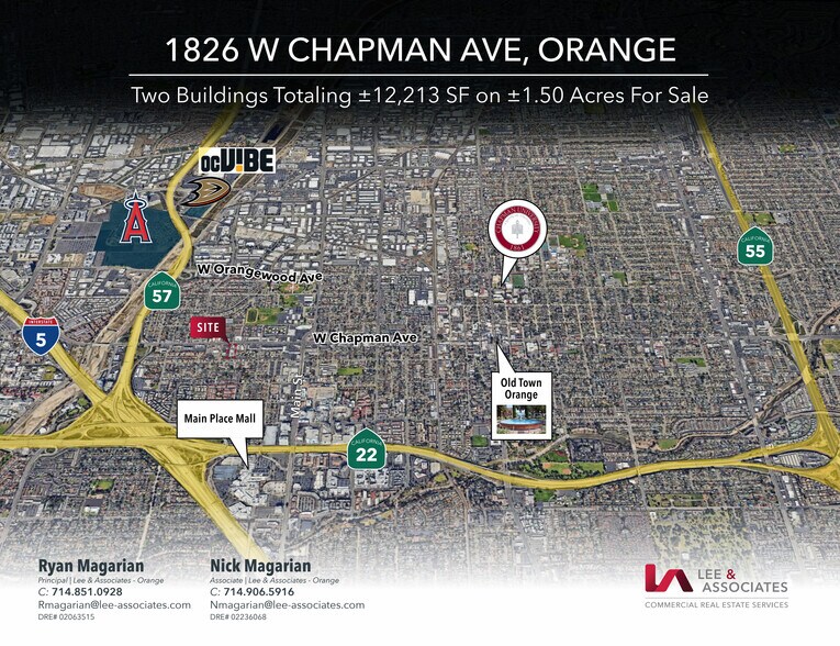 More Photos Of 1826 W Chapman Ave, Orange Land For Sale