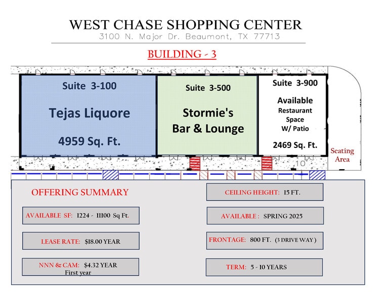 More Photos Of 3100 N. Major Drive, Beaumont Restaurant For Lease