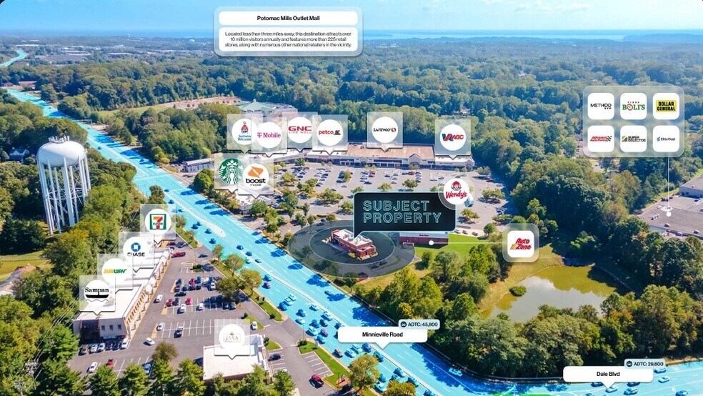 More Photos Of 4461 Cheshire Station Way, Dale City Fast Food For Sale