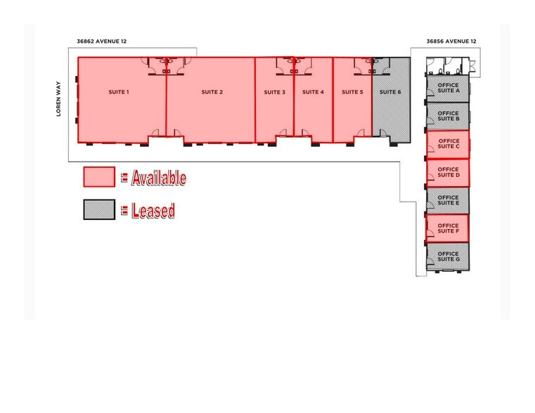 More Photos Of 36856-36862 Ave 12, Madera Storefront Retail Office For Lease