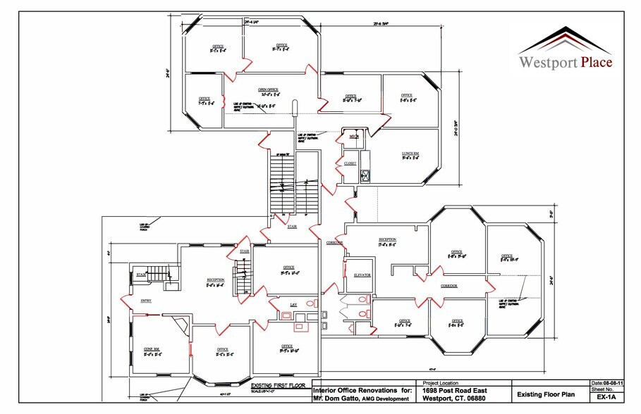 More Photos Of 1698 Post Rd E, Westport Office Residential For Lease