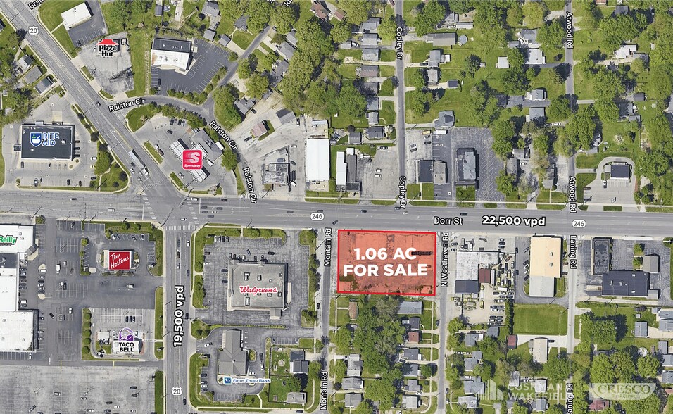 Primary Photo Of 5101 Dorr St, Toledo Land For Sale