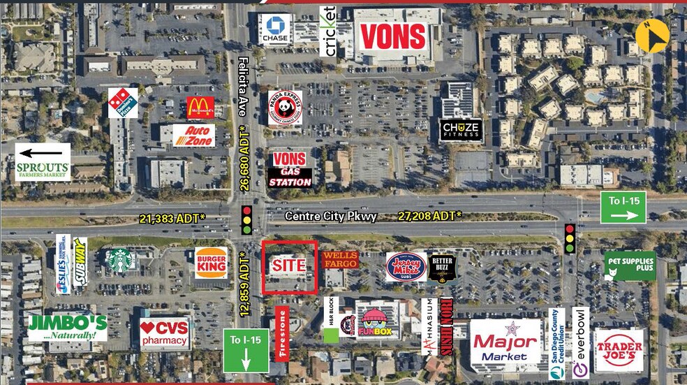 Primary Photo Of 501 W Felicita Ave, Escondido Freestanding For Lease