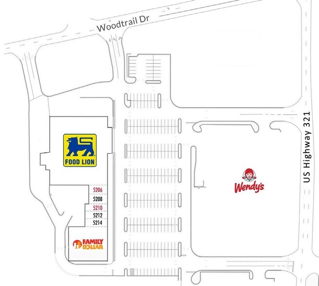 More Photos Of 5204-5216 Us-321, Gaston Unknown For Lease