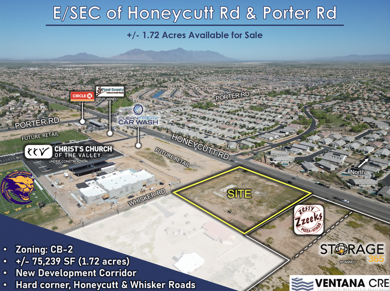 Primary Photo Of Honeycutt Rd, Maricopa Land For Sale