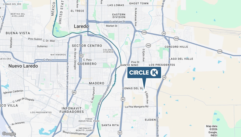 More Photos Of Southwest Corner of Lomas Del Sur Boulevard & S Ejido Avenue, Laredo Convenience Store For Sale