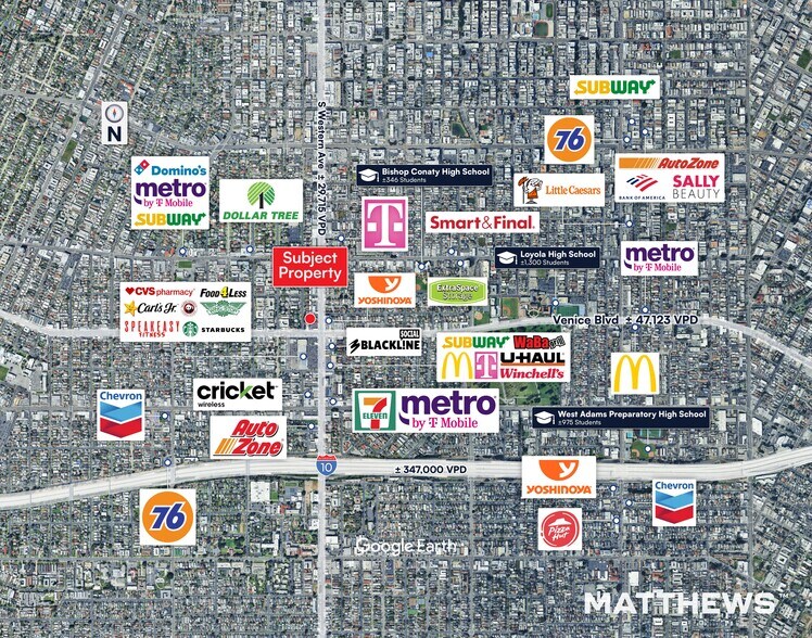 More Photos Of 1535 S Western Ave, Los Angeles General Retail For Lease