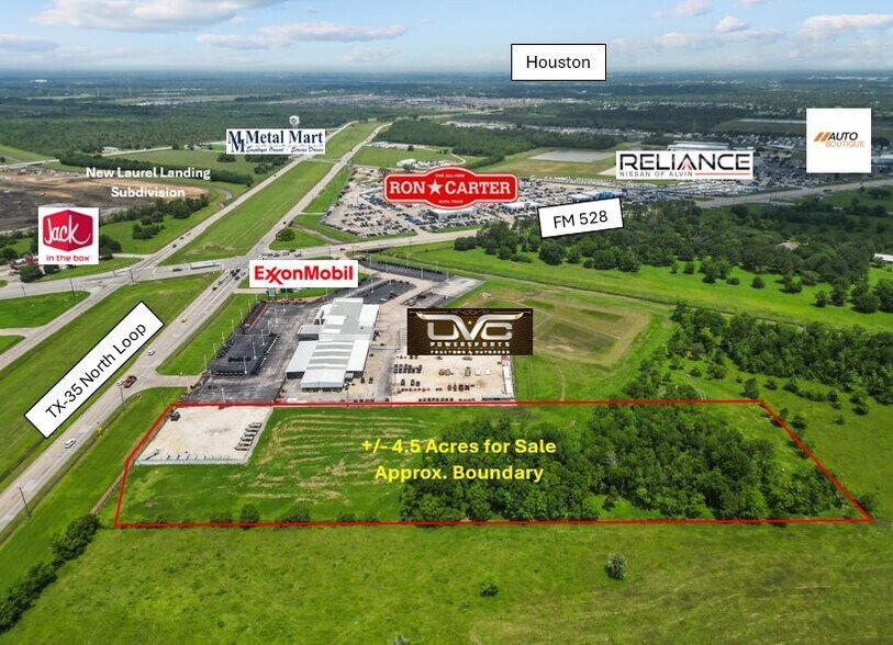 Primary Photo Of 2616 Highway 35 Byp N, Alvin Land For Sale