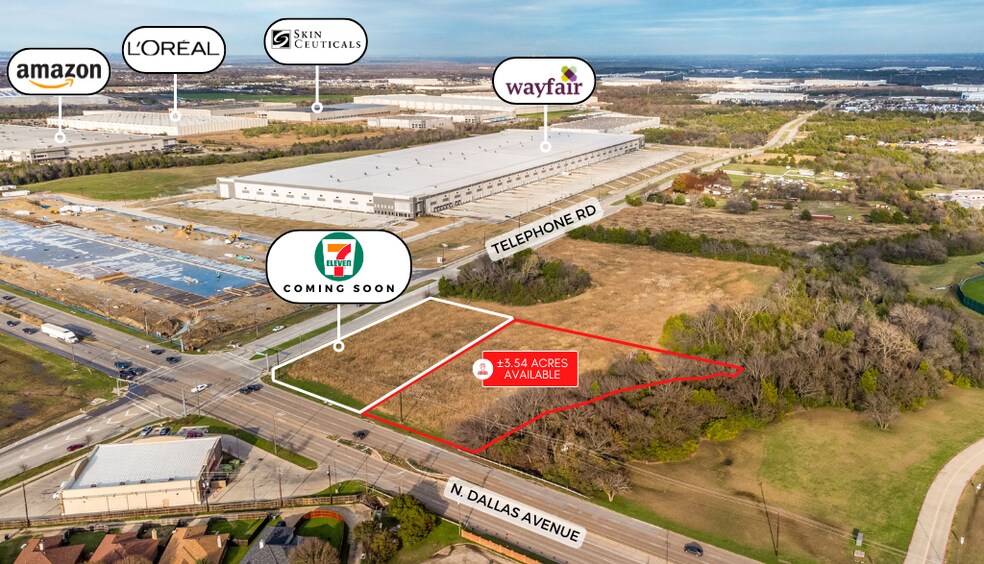 Primary Photo Of 3164 Telephone, Lancaster Land For Sale