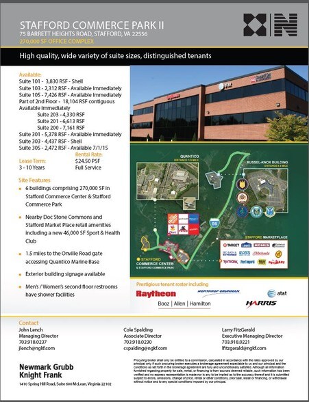 More Photos Of 75 Barrett Heights Rd, Stafford Office For Lease