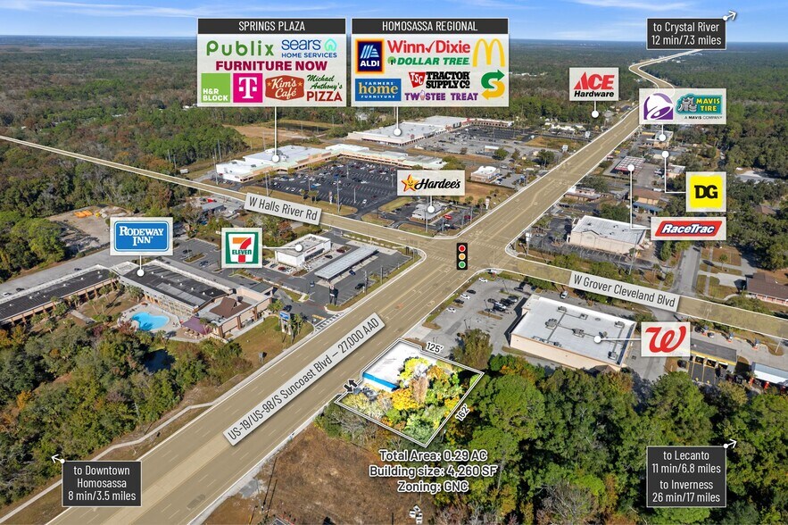 More Photos Of 4065 S Suncoast Blvd, Homosassa Storefront Retail Office For Lease