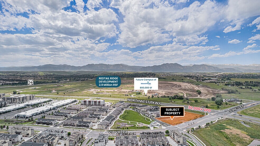 More Photos Of SEC Northwest Parkway & Via Varra, Broomfield Land For Lease