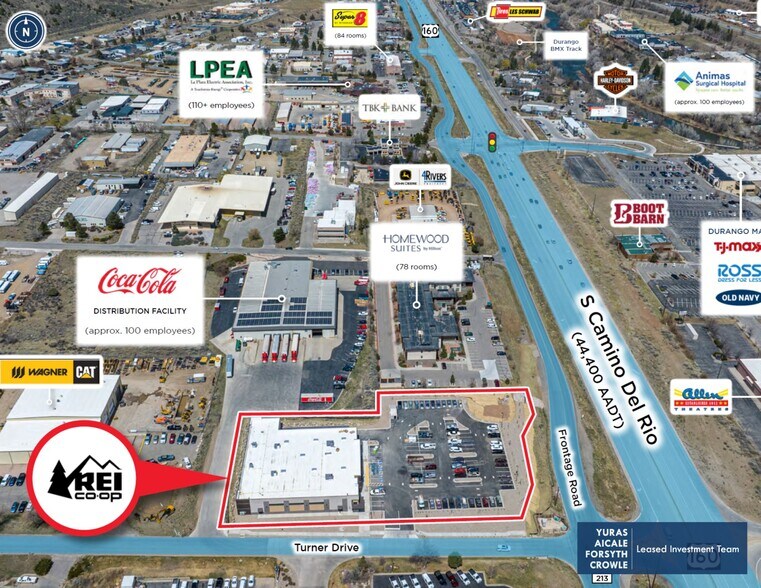 More Photos Of 1101 S Camino del Rio, Durango Freestanding For Sale