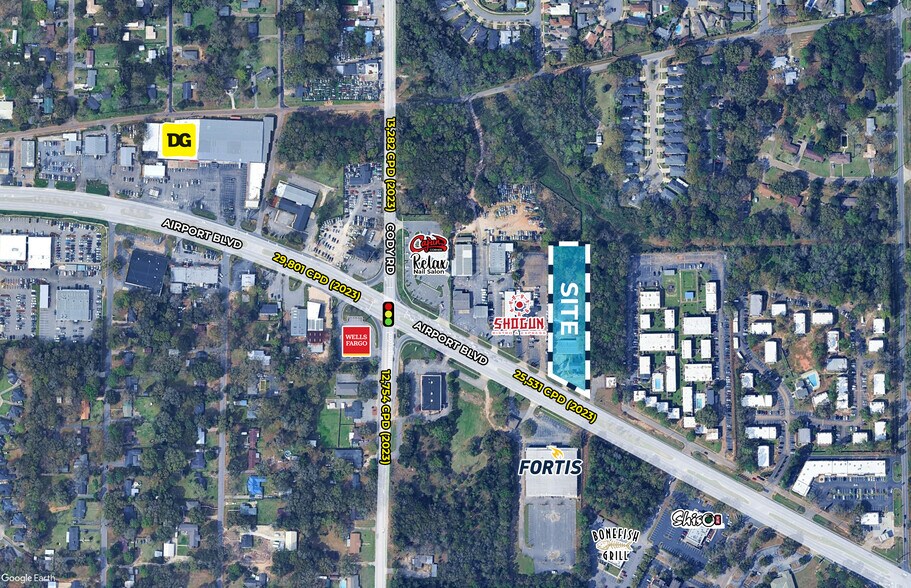 Primary Photo Of 7032 Airport Blvd, Mobile Land For Sale