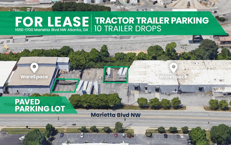 Primary Photo Of 1650 Marietta Blvd NW, Atlanta Parking Lot For Lease