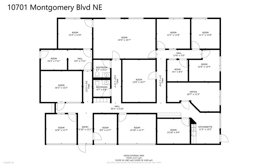 More Photos Of 10701 Montgomery Blvd NE, Albuquerque General Retail For Lease