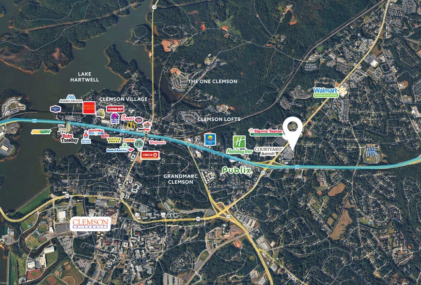 More Photos Of 500 Old Greenville Hwy, Clemson Unknown For Lease