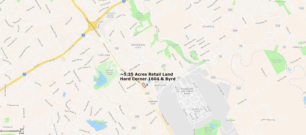 More Photos Of 1604 & Byrd, Universal City Land For Sale