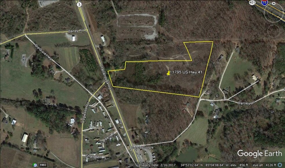 Primary Photo Of 11759 Highway 41, Tunnel Hill Land For Sale