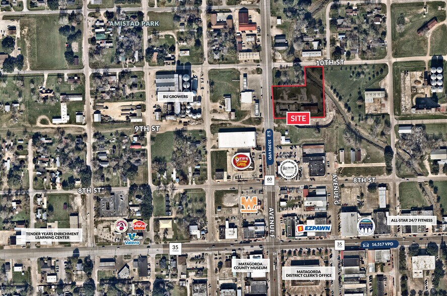 Primary Photo Of SEC of TX-60 & Tenth St, Bay City Land For Sale