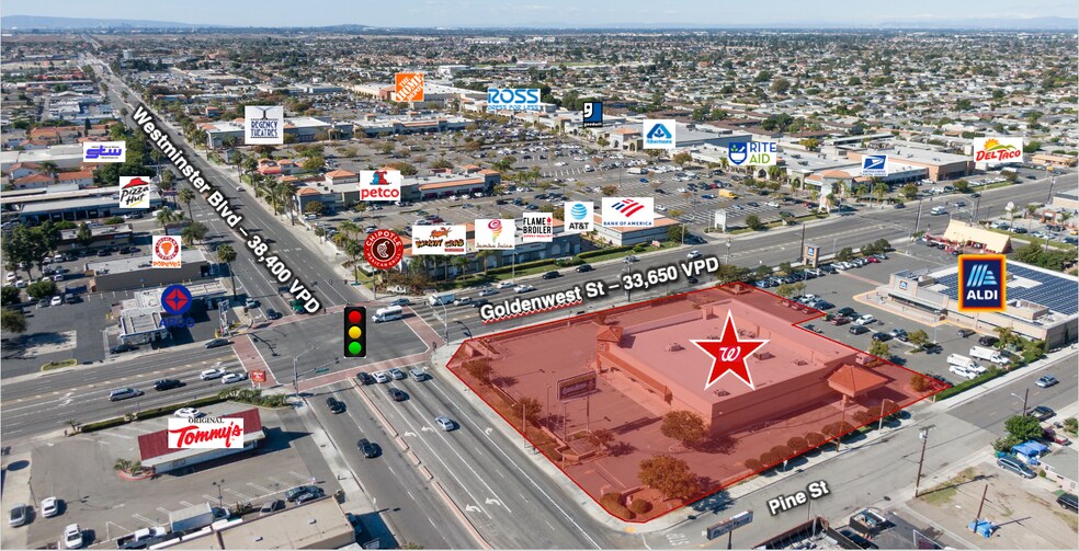 Primary Photo Of 7001 Westminster Blvd, Westminster Drugstore For Lease