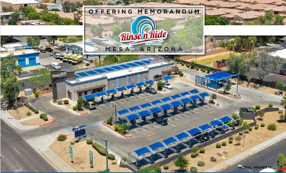 Primary Photo Of 1411 S Country Club Dr, Mesa Carwash For Sale