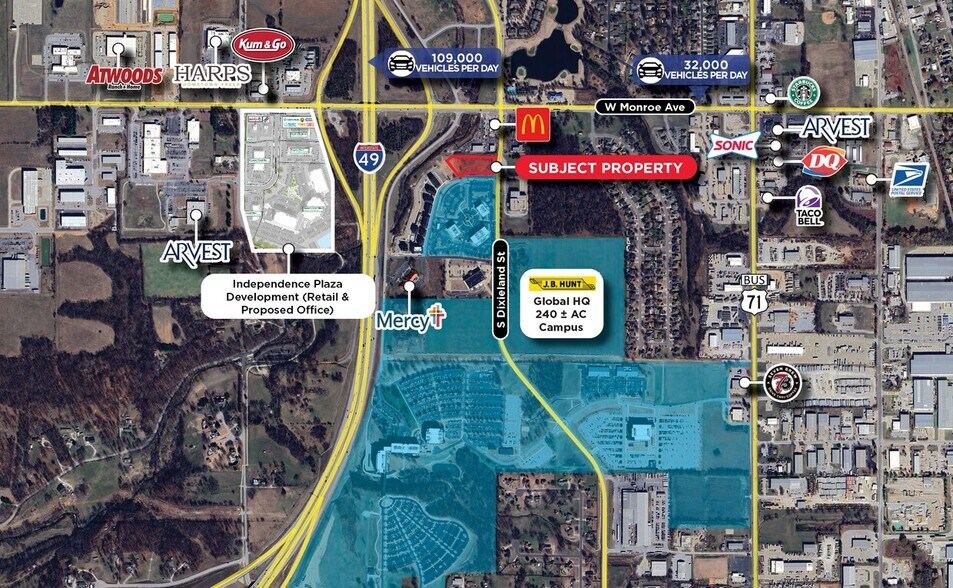 Primary Photo Of Commerce Creek Dr, Lowell Land For Sale