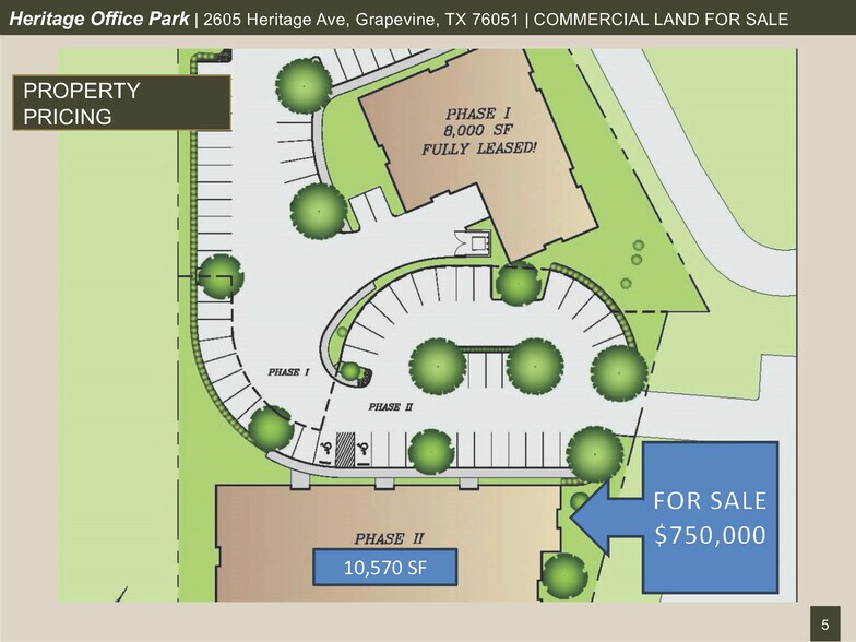 More Photos Of 2605 Heritage Ave, Grapevine Land For Sale