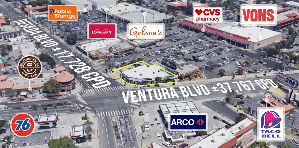 More Photos Of 18471-18477 Ventura Blvd, Tarzana Freestanding For Lease