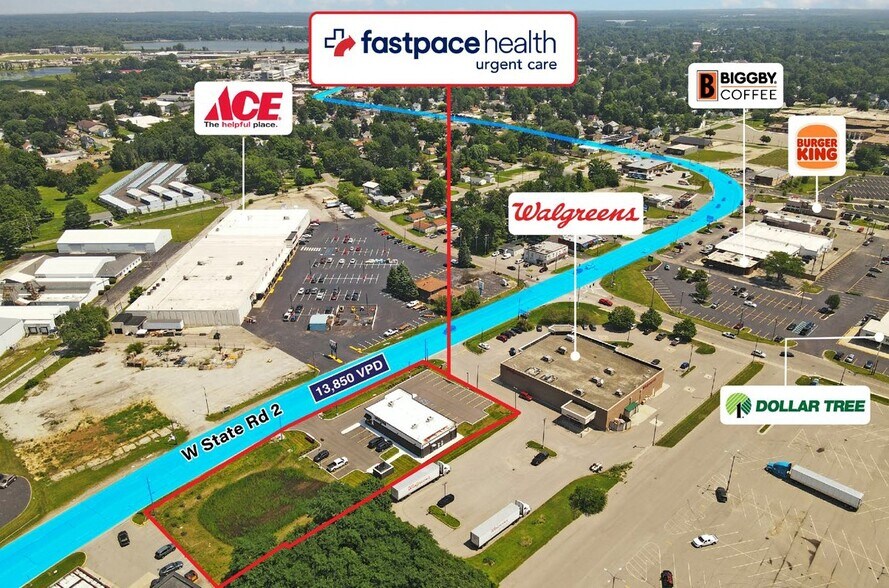 More Photos Of 1320 W State Road 2, La Porte Freestanding For Sale