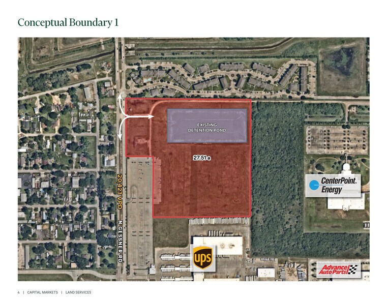 More Photos Of 11802 N Gessner Dr, Houston Land For Sale