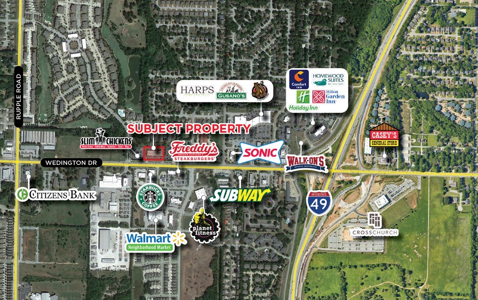 More Photos Of 3484 W Wedington Dr, Fayetteville Storefront Retail Office For Lease