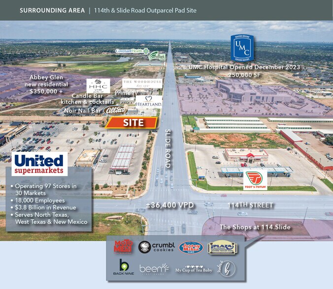 More Photos Of 114th & Slide Rd, Lubbock Land For Lease