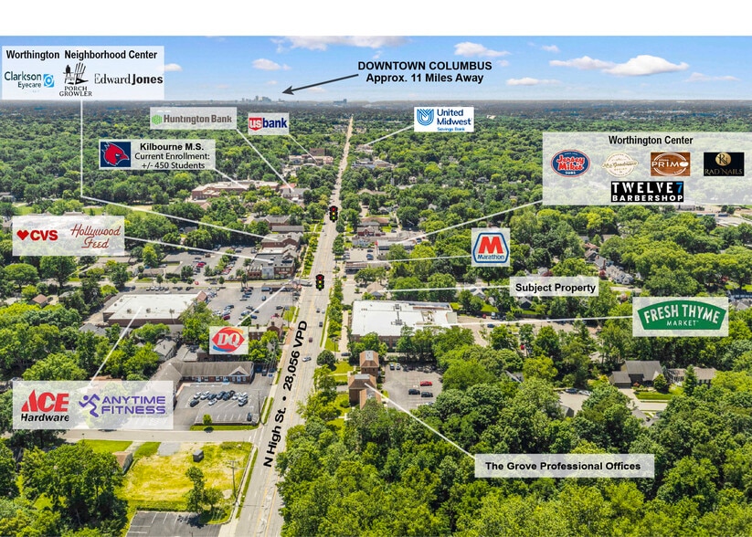 More Photos Of 923 N High St, Worthington Bank For Sale