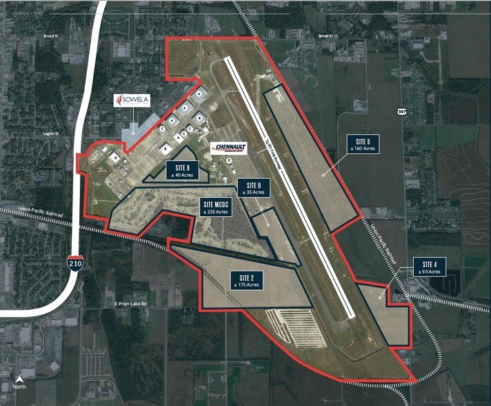 More Photos Of 4605 E Prien Lake Rd, Lake Charles Land For Lease