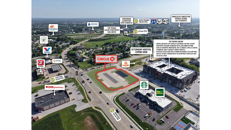 More Photos Of 1581 Bryan Road, Dardenne Prairie Convenience Store For Sale