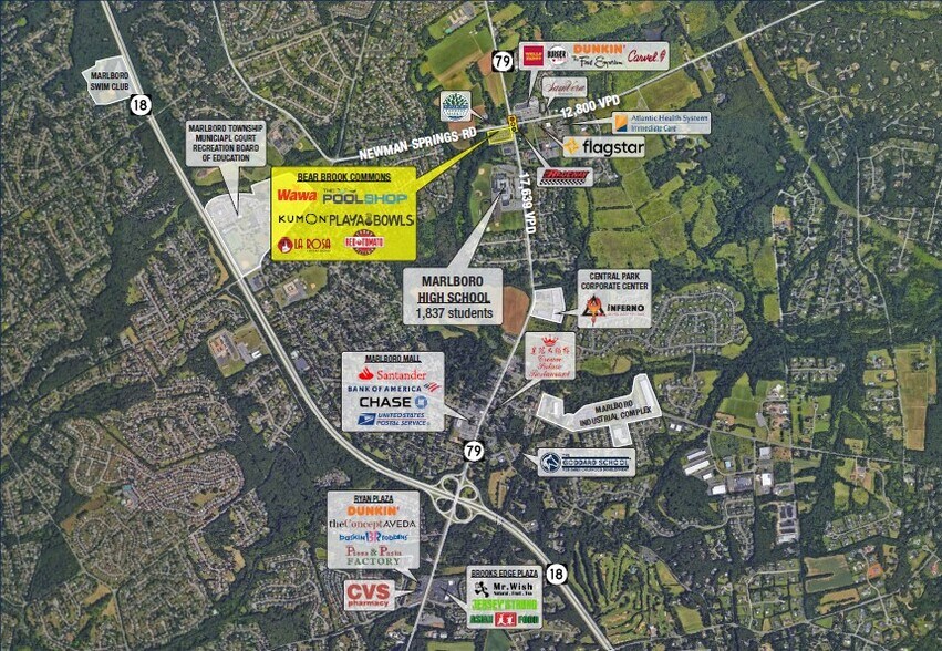 More Photos Of 455 Route 520, Marlboro Freestanding For Lease