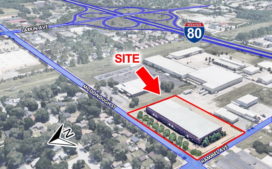 More Photos Of 2020-2108 McDonough St, Joliet Warehouse For Lease